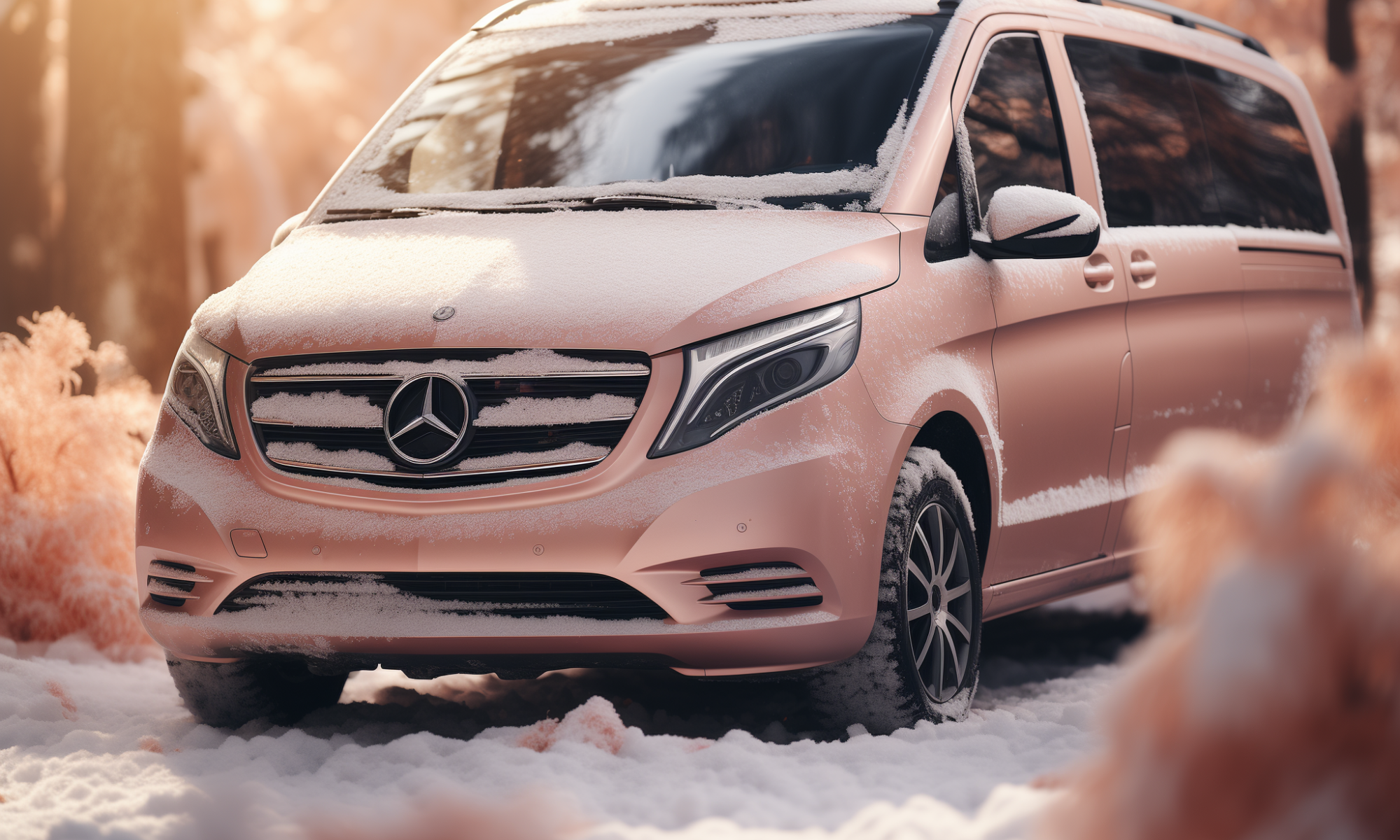 ¿Una Mercedes Viano rosa? Así es el Color del Año 2024