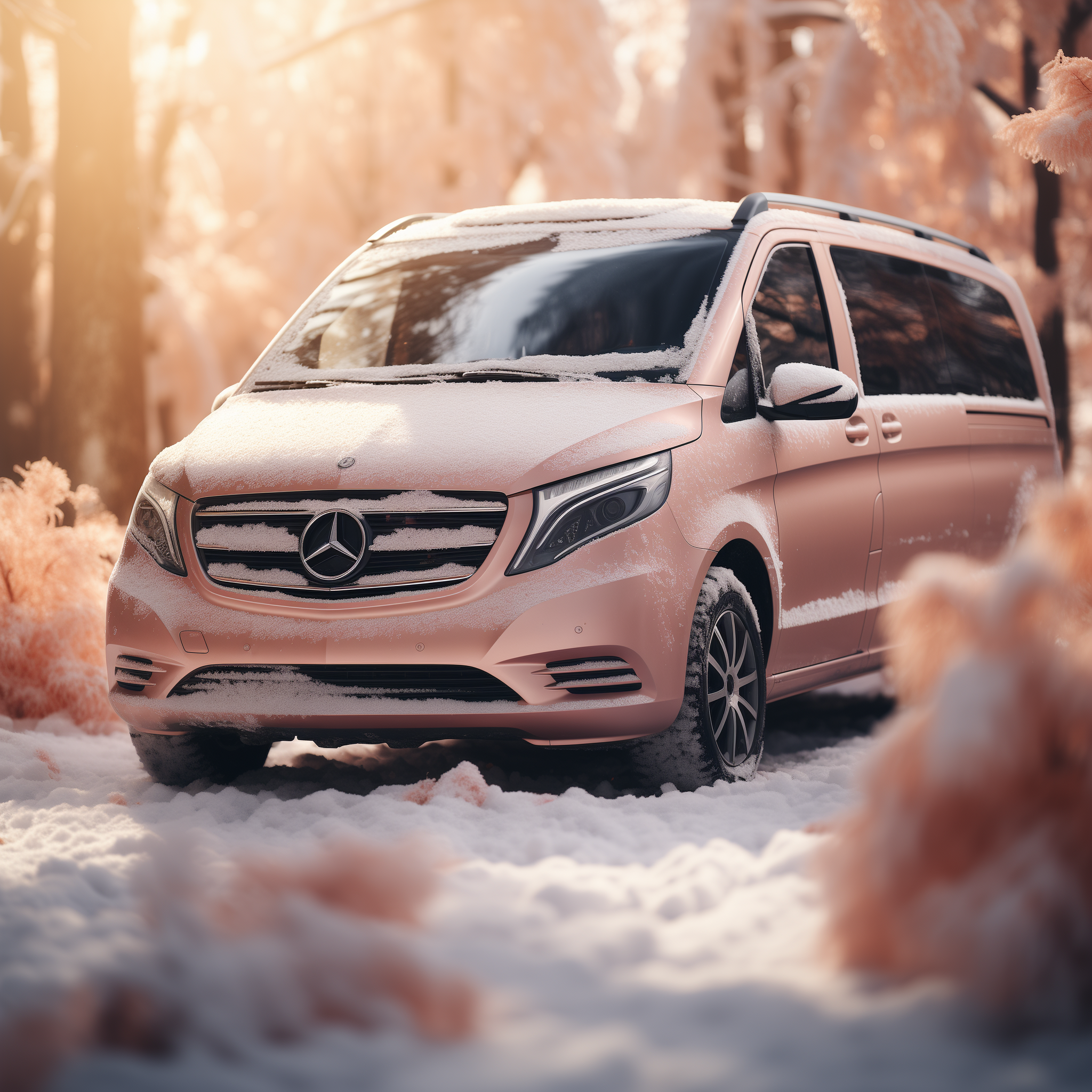 ¿Una Mercedes Viano rosa? Así es el Color del Año 2024 0